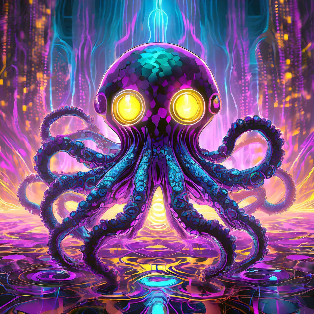 Exploring Atomic Octopus: First Insights
