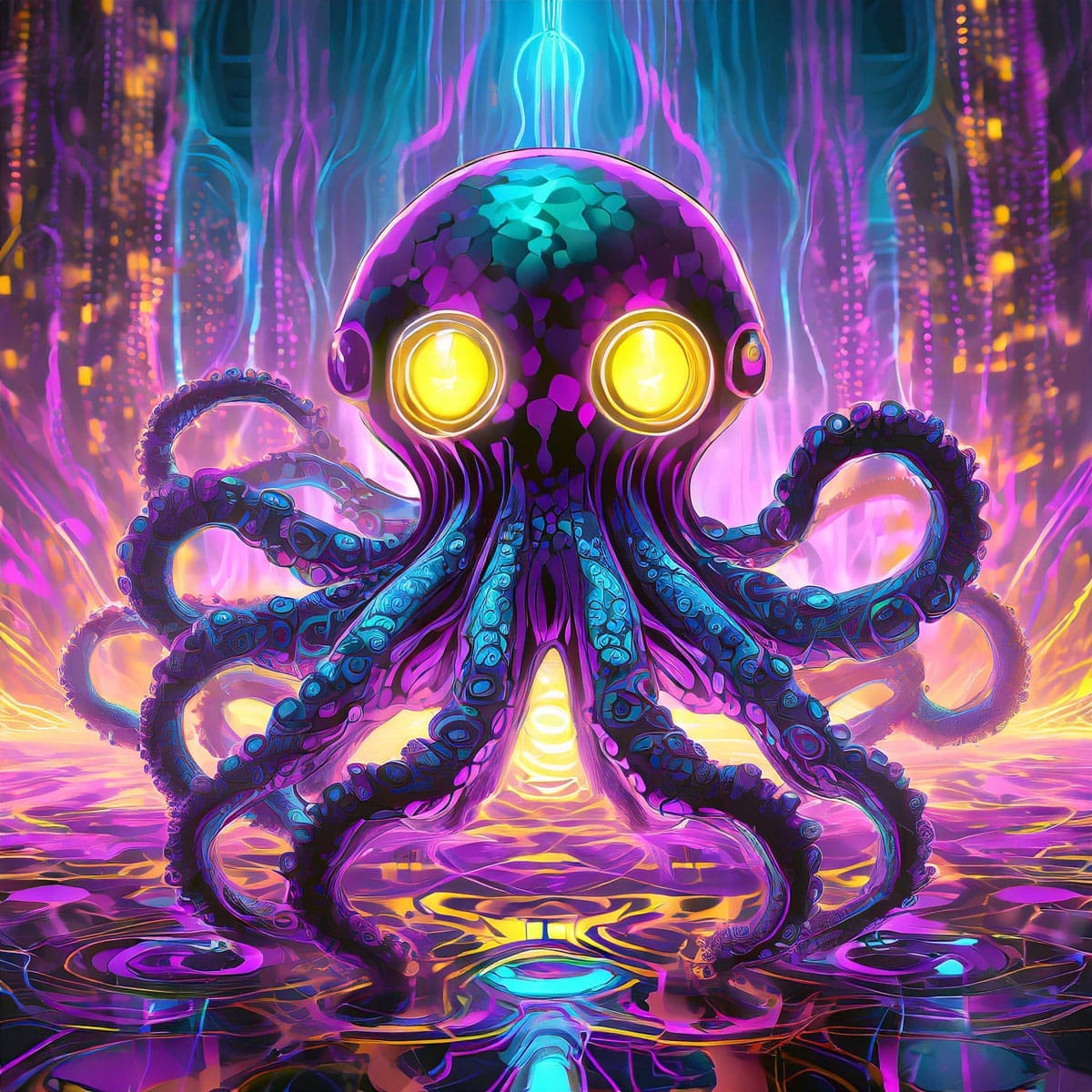 Exploring Atomic Octopus: First Insights